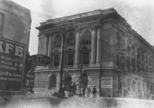 City Hall Milan Cafe Shreveport Nov 1916